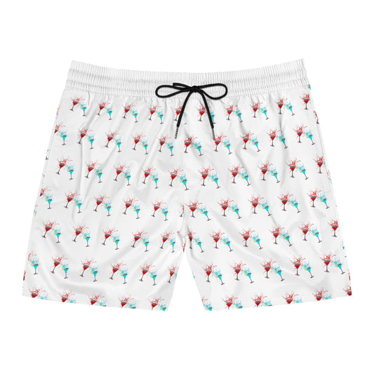 Short de bain mi-long pour hommes (AOP)