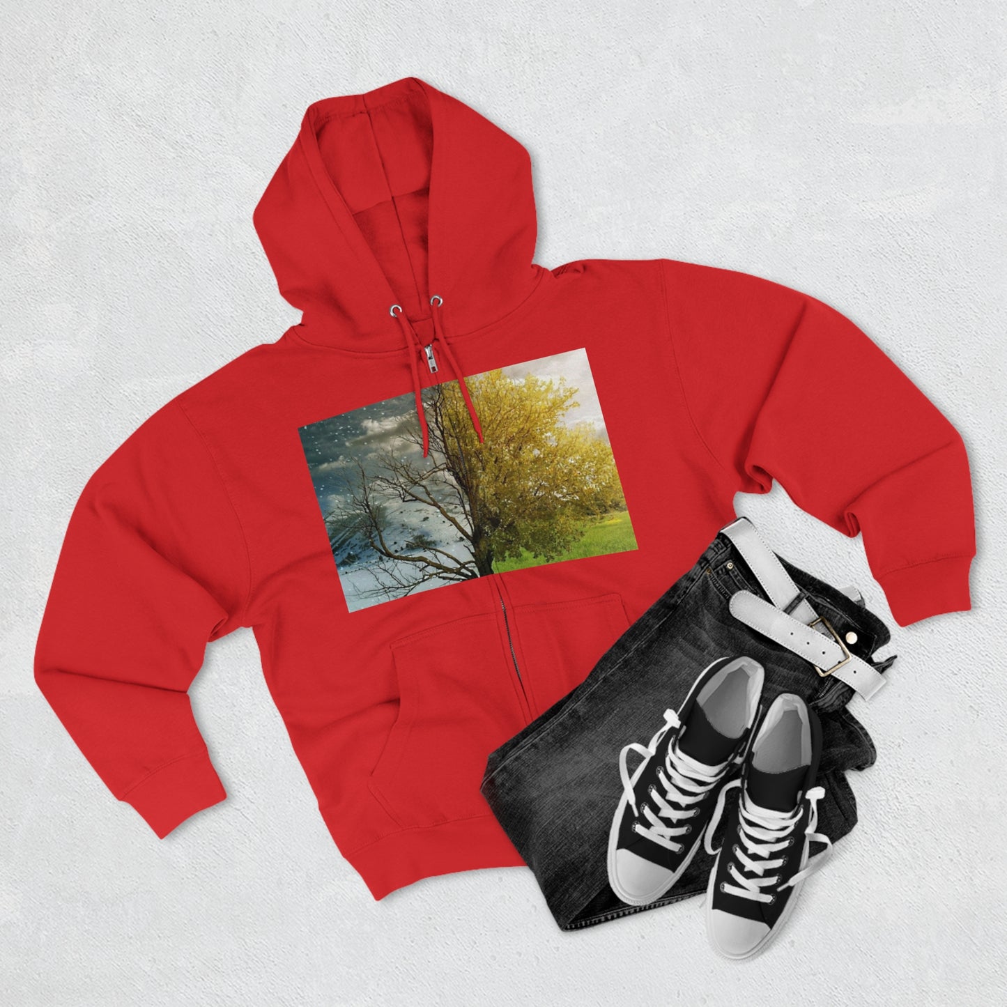 Unisex Premium Full Zip Hoodie