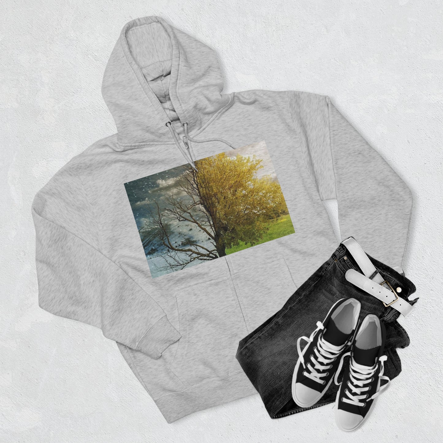 Unisex Premium Full Zip Hoodie