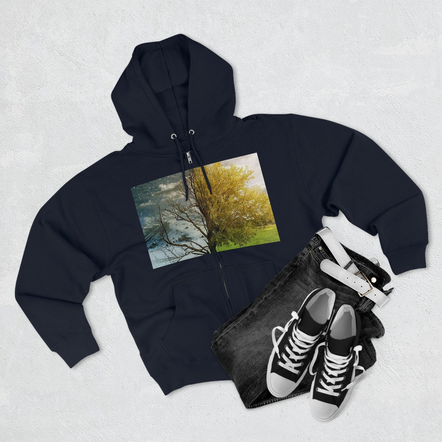 Unisex Premium Full Zip Hoodie