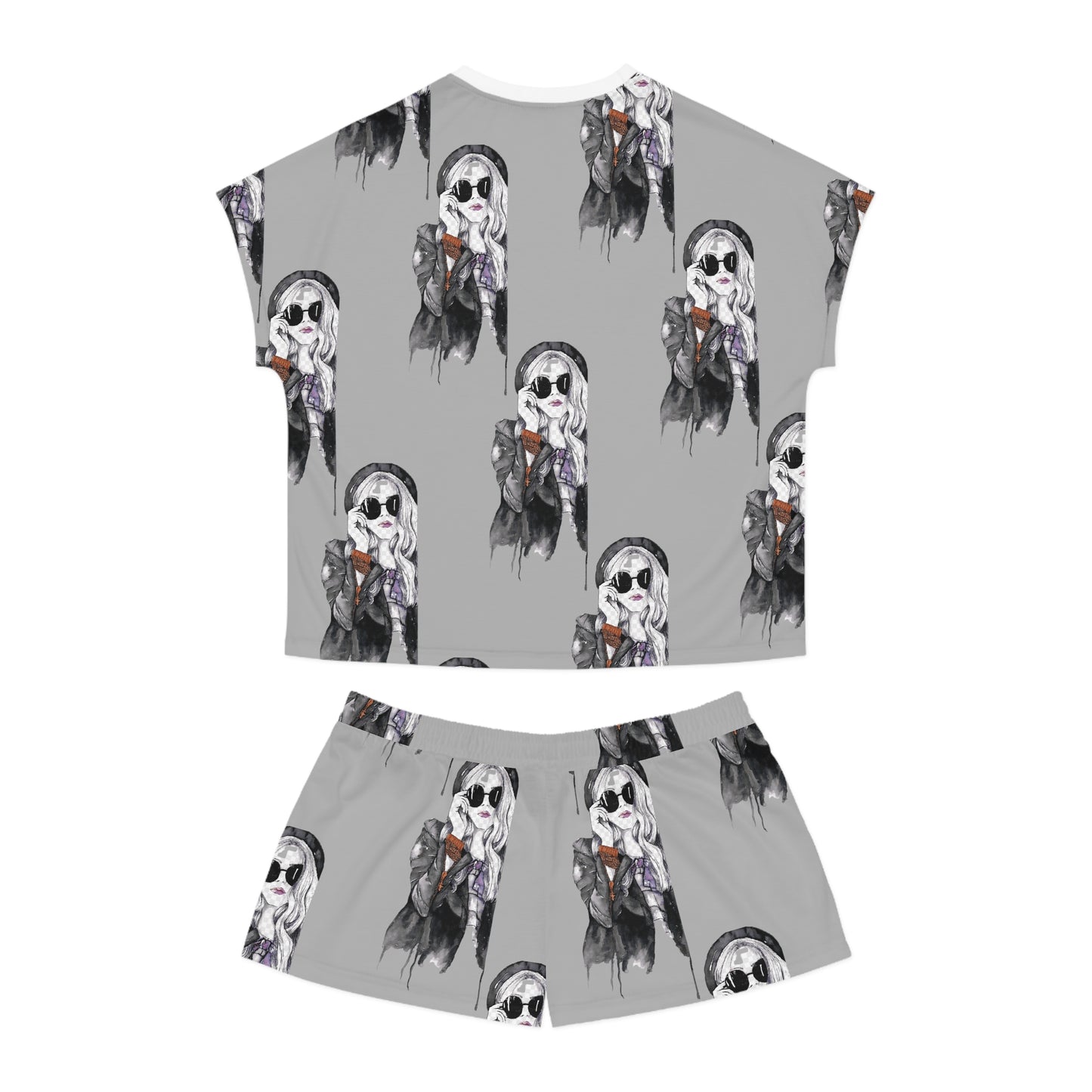 Women's Short Pajama Set (AOP)