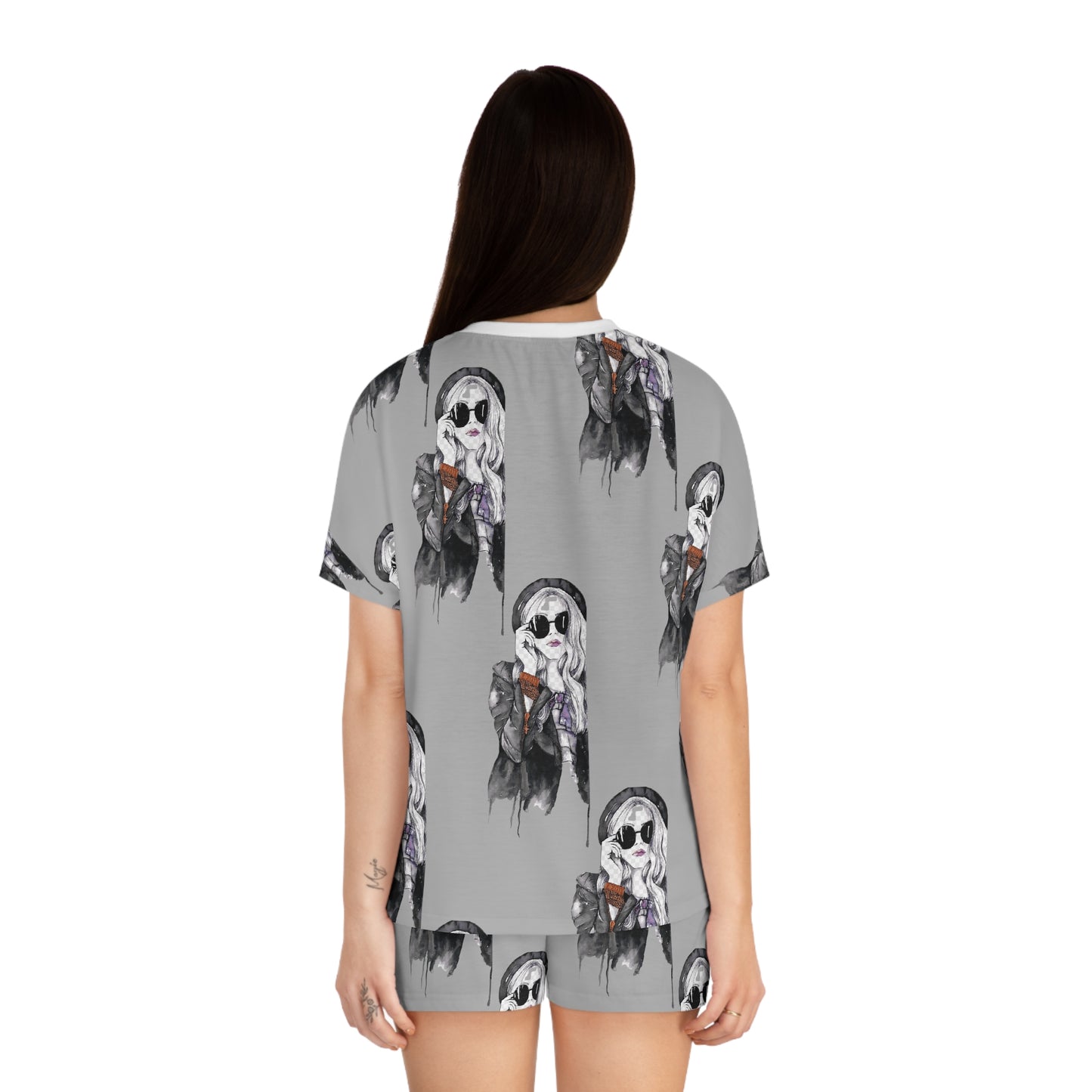 Women's Short Pajama Set (AOP)