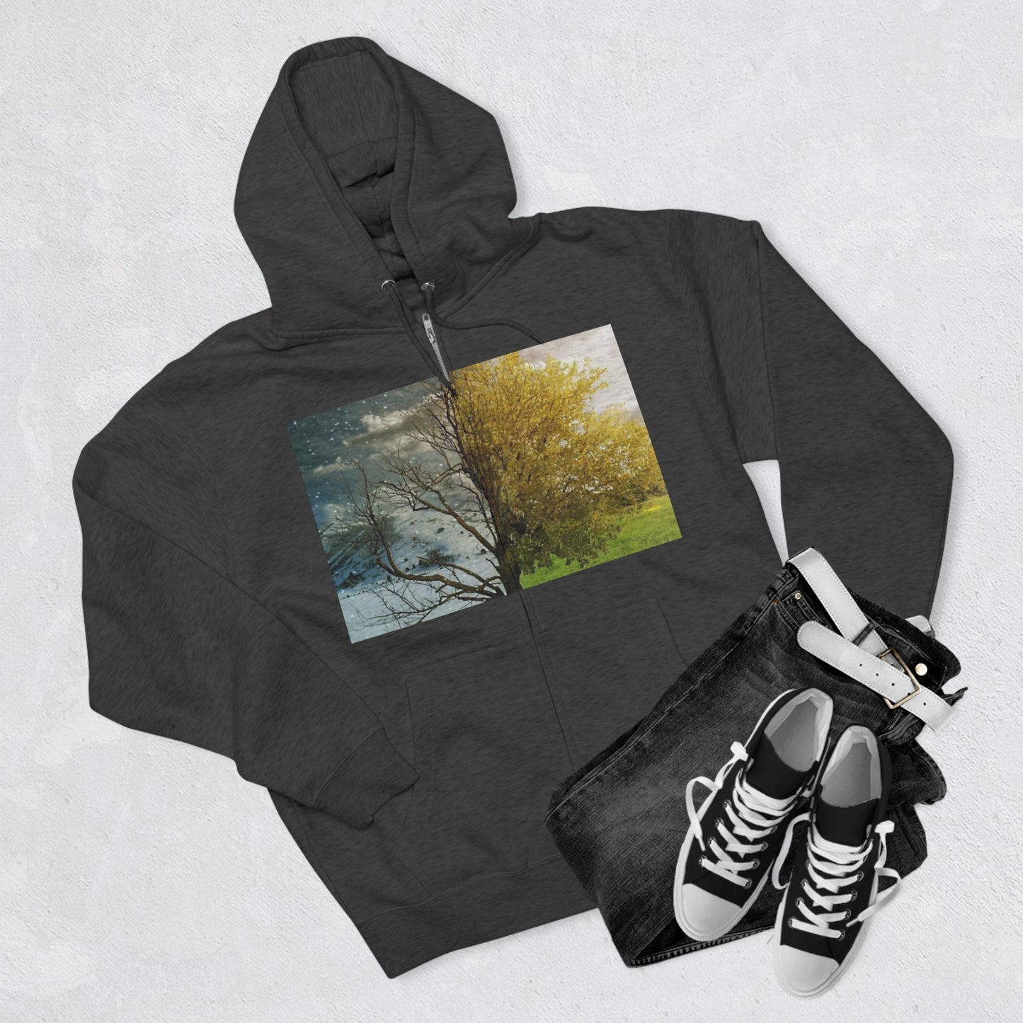 Unisex Premium Full Zip Hoodie
