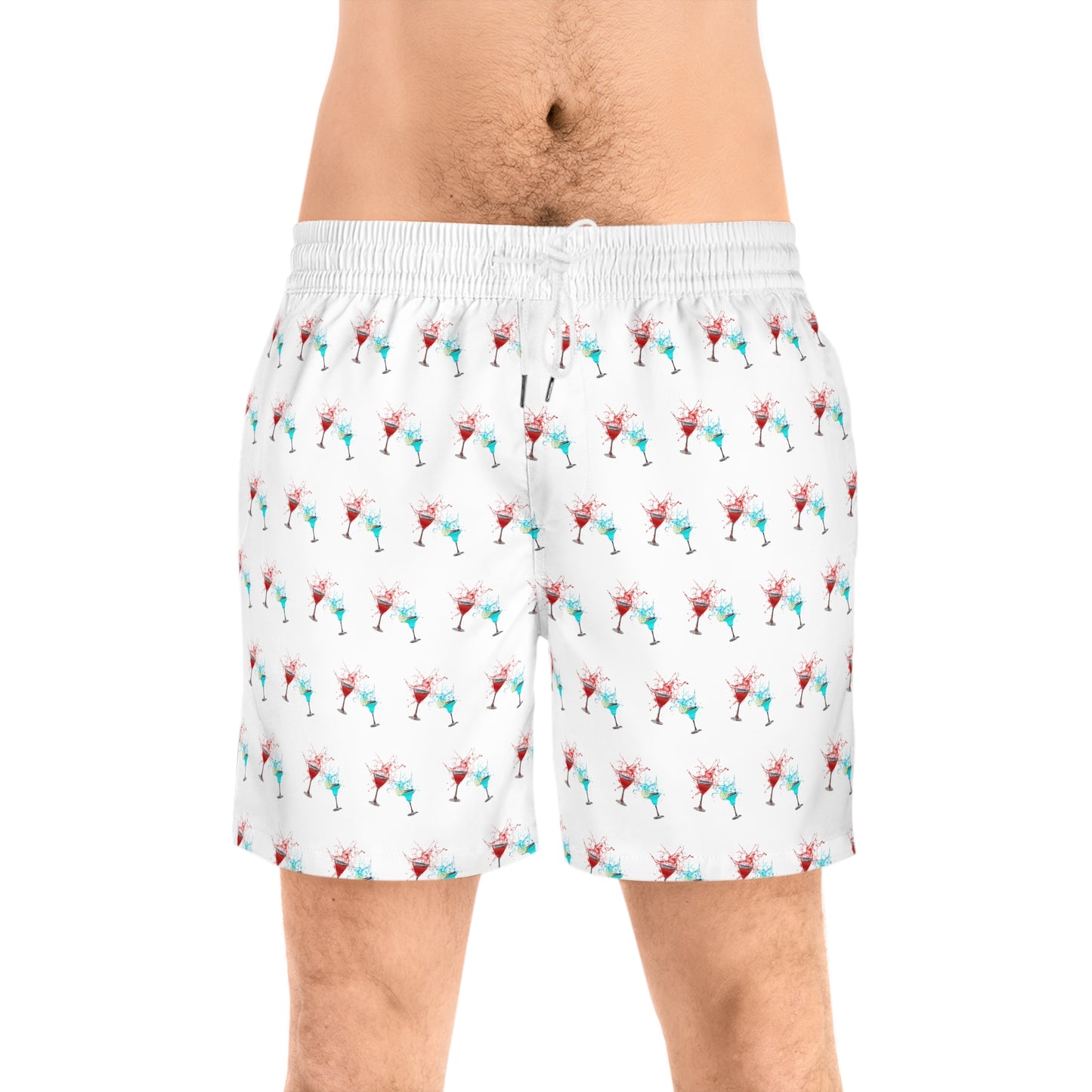 Men's Mid-Length Swim Shorts (AOP)