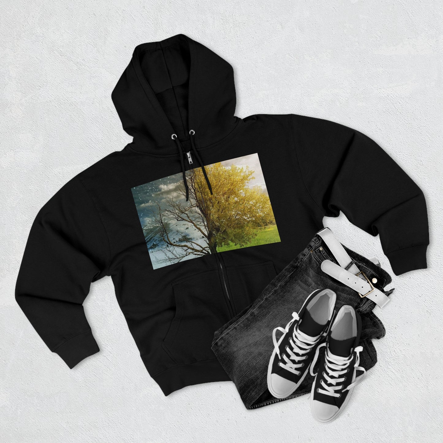 Unisex Premium Full Zip Hoodie